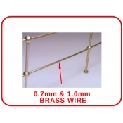 brass handrail wire