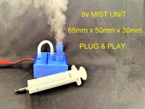 Scale model smoke units