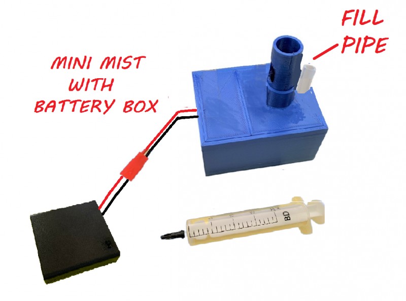 Mini Mist Smoke Effect Unit 6v