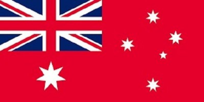 Model Flag Australian Red Ensign